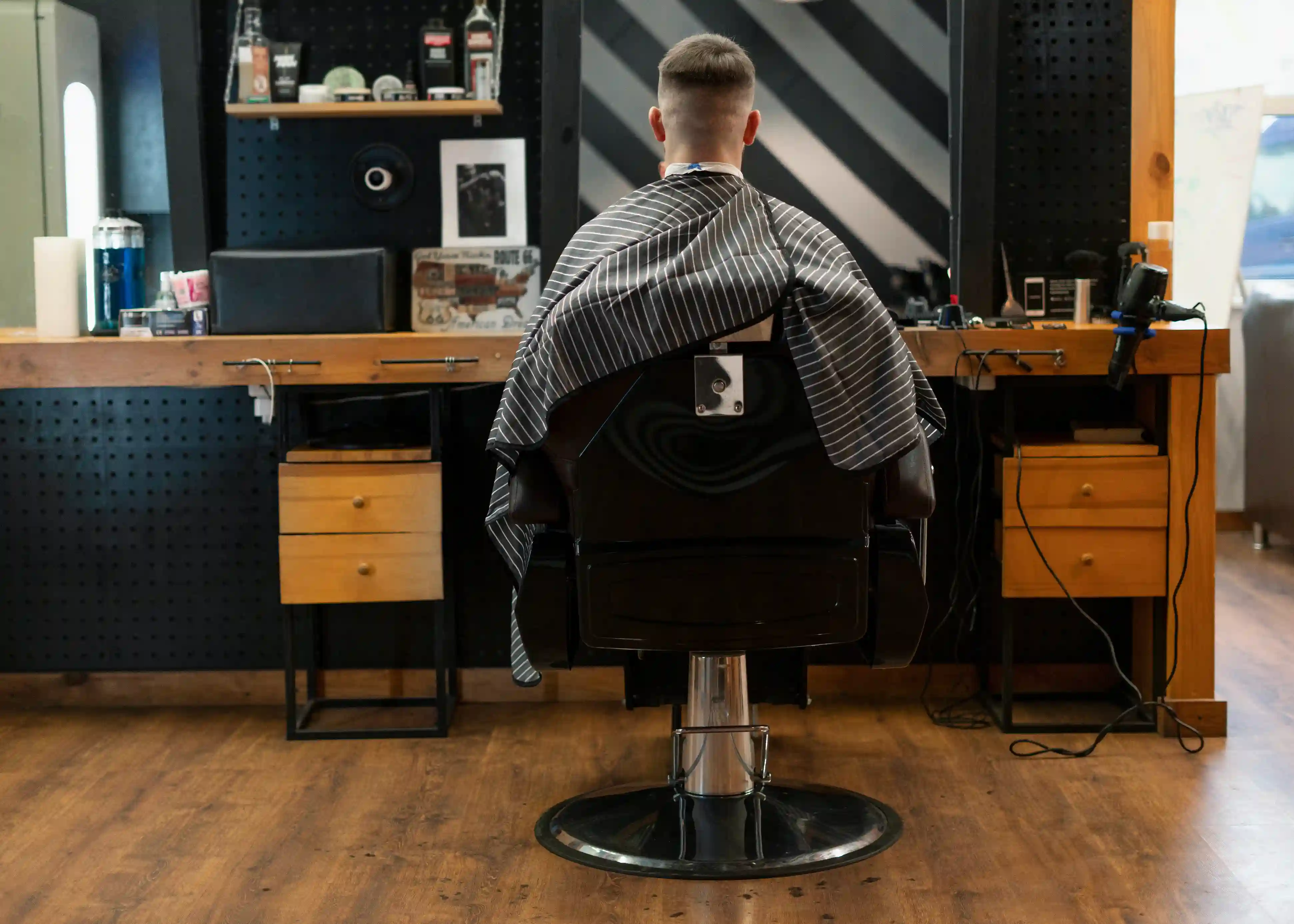 Барбер за работой